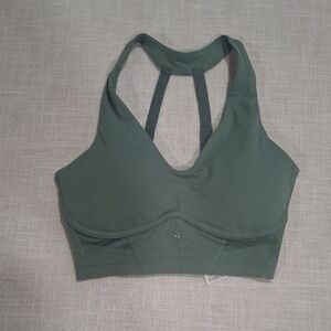 Gymshark Women's Olive Sports Bra Size S
